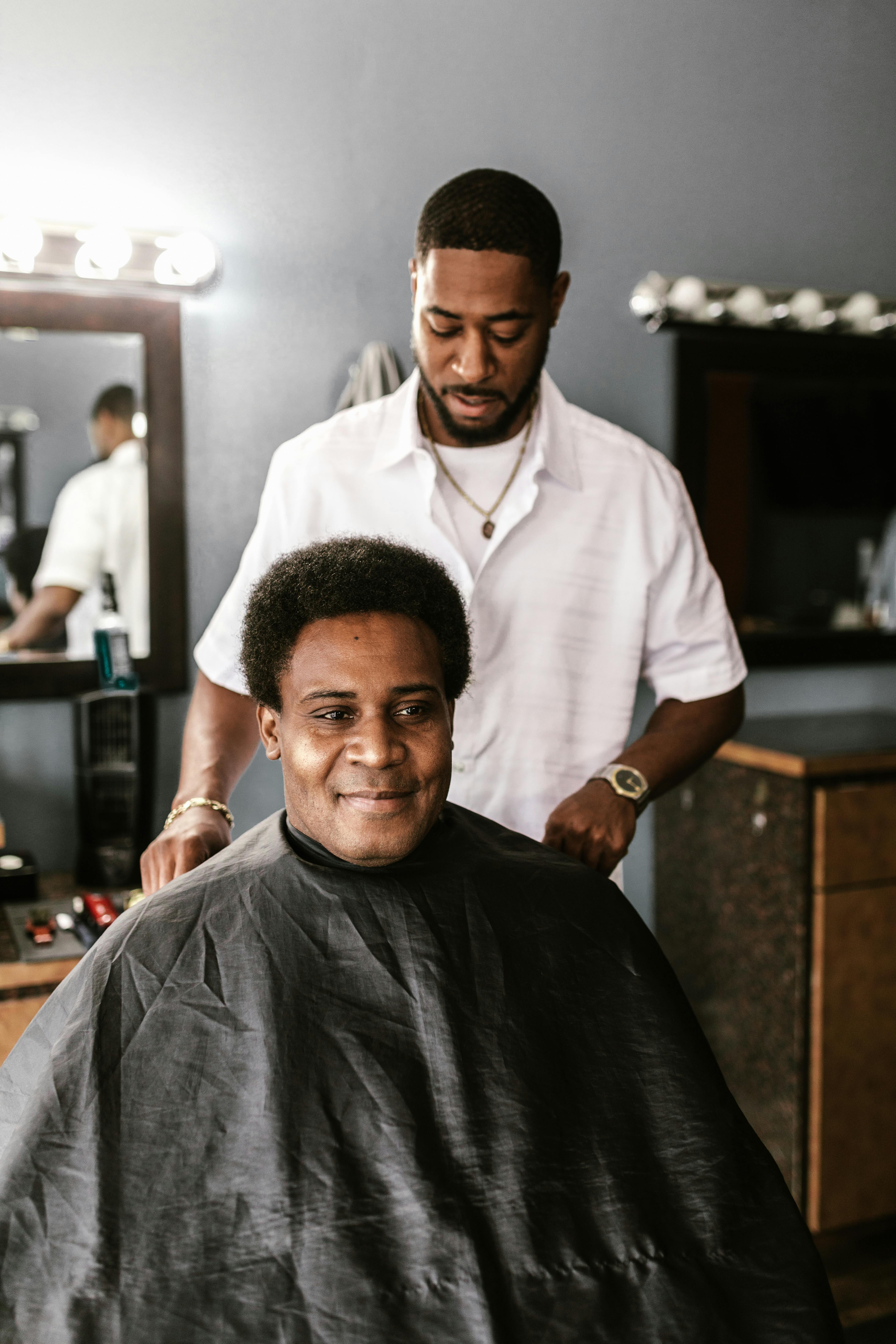 Fresh fade at Pulse Barbershop